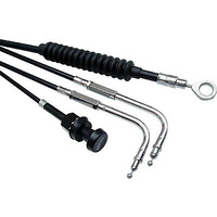 Motion Pro Choke Cable w/Choke Knob & Lock Nut for Harley-Davidson FX/FXB/FXE/FXS/XLCH/XLH/XLS
