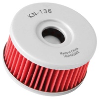 K&N KN-136 Cartridge Oil Filter for Suzuki 82-19/Beta 01-18
