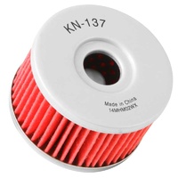 K&N KN-137 Cartridge Oil Filter for Suzuki DR 81-19 Models