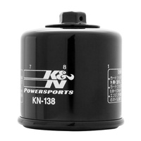 K&N KN-138 Cartridge Oil Filter for some Suzuki 86-20 Models