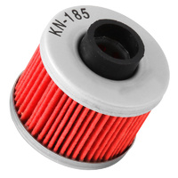 K&N KN-185 Cartridge Oil Filter for some Aprilia/Peugeot/BMW/Adly 96-18 Models