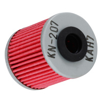 K&N KN-207 Cartridge Oil Filter for Suzuki RMZ250/450 04-19/Kawasaki KX250 04-20/450 17-20/Beta 250 07-16/300 10-15/LML 200 11-15