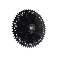Alloy Art AA-G2CC53-11 Cush Drive Chain Sprocket Kit w/53 Teeth Sprocket for Touring 09-Up