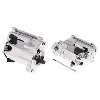 All Balls Racing ABR-80-1002 1.4kw Starter Motor Chrome for Big Twin 89-06