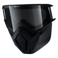 Shark Mask & Goggles Black for Street-Drak Helmets