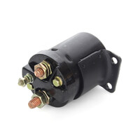 Accel ACL-40111B Starter Solenoid Black for Big Twin 65-86 4 Speed/Softail 84-88/Sportster 67-80