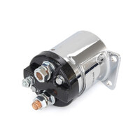 Accel ACL-40111C Starter Solenoid Chrome for Big Twin 65-86 4 Speed/Softail 84-88/Sportster 67-80