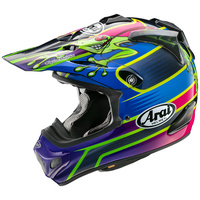 Arai VX-Pro 4 Barcia Frog Blue/Pink/Green Helmet