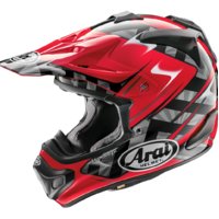 Arai VX-Pro 4 Helmet Scoop Black/Red