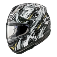 Arai RX-7V Kiyonari Black/Silver Helmet