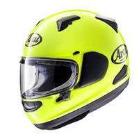 Arai QV-Pro Fluro Yellow Helmet