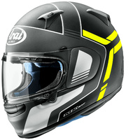Arai Profile-V Tube Black Grey Yellow Helmet