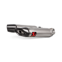 Akrapovic Slip-On Line Titanium Muffler System w/Carbon End Cap for Aprilia Shiver 900 17-20