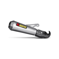 Akrapovic Slip-On Line Titanium Muffler System (Street Legal) w/Titanium End Cap for BMW S 1000 R 14-15/S 1000 RR 10-14