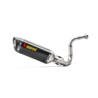 Akrapovic Racing Line Carbon Full Exhaust System w/Carbon End Cap for BMW G 310 GS 17-20/G 310 R 17-20