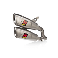 Akrapovic Slip-On Line Titanium Muffler System for Ducati Monster 21-23
