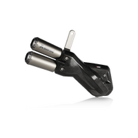 Akrapovic Slip-On Line Titanium Muffler System for Ducati Multistrada 950/950 S/V2/V2 S 17-23