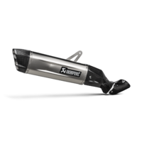 Akrapovic Slip-On Line Titanium Muffler System w/Carbon End Cap & Heat Shield for Honda CRF1100L Africa Twin/Adventure Sports 2020