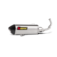 Akrapovic Racing Line Stainless Steel Muffler System w/Carbon End Cap for Honda PCX 125/150 14-16