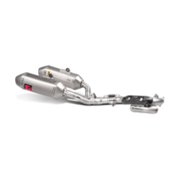 Akrapovic Evolution Line Titanium Full Exhaust System w/Titanium End Cap for Honda CRF 250 R/RX 16-17