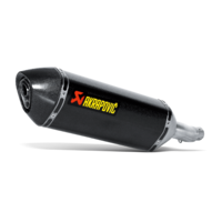 Akrapovic Slip-On Line Carbon Muffler System w/Carbon End Cap for Honda CBR 300 R 14-17