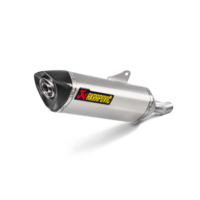 Akrapovic Slip-On Line Stainless Steel Muffler System w/Carbon End Cap for Honda CBR 400/500R 16-18