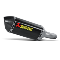 Akrapovic Slip-On Line Carbon Muffler System w/Carbon End Cap for Honda CB 600F Hornet 07-13/Honda CBR 600 F 07-13