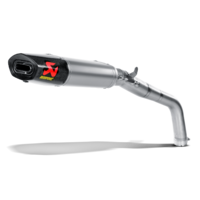 Akrapovic Slip-On Line Titanium Muffler System w/Carbon End Cap for Honda CBR 600 RR 13-18