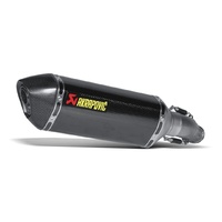 Akrapovic Slip-On Line Carbon Muffler System w/Carbon End Cap for Kawasaki Ninja ZX-10R 04-05