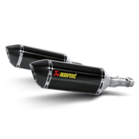 Akrapovic Slip-On Line Carbon Muffler System w/Carbon End Cap for Kawasaki Z1000 10-13/Z1000SX 10-13