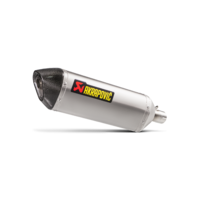 Akrapovic Slip-On Line Titanium Muffler System w/Carbon End Cap for Kawasaki Versys-X 250/300 17-20