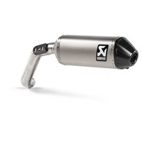 Akrapovic Slip-On Line Titanium Muffler System for Moto Guzzi V85TT 19-21