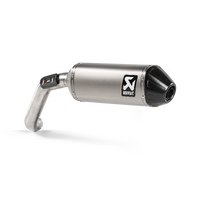 Akrapovic Slip-On Line Titanium Muffler System for Moto Guzzi V85TT 19-23