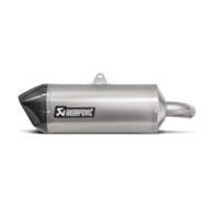 Akrapovic Slip-On Line Titanium Muffler System w/Carbon End Cap for Suzuki V-Strom 1000 14-19