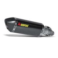Akrapovic Slip-On Line Carbon Muffler System w/Carbon End Cap for Suzuki GSX-R 600 11-17/GSX-R 750 11-17