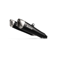Akrapovic Slip-On Line Black Titanium Muffler System w/Titanium End Cap for Triumph Speed Twin 19-20/Thruxton 1200/R/RS 16-20