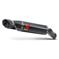 Akrapovic Slip-On Line Carbon Muffler System (Street Legal) w/Carbon End Cap for Yamaha YZF-R1 09-14 
