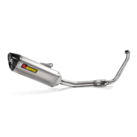 Akrapovic Racing Line Titanium Full Exhaust System w/Carbon End Cap for Yamaha YZF-R125 19-20