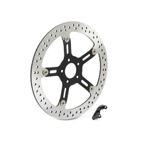 Arlen Ness AN-02-910 14" Left Front Big Brake Disc Rotor for FXDR 19-Up/Touring 08-13 & 18-Up "Special" Models w/Hub Mounted Disc