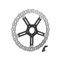 Arlen Ness AN-02-994 15" Left Front Jagged Big Brake Disc Rotor for Softail 15-17/Dyna 06-17