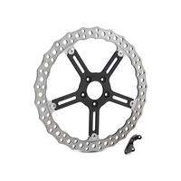 Arlen Ness AN-02-995 15" Right Front Jagged Big Brake Disc Rotor for Softail 15-17/Dyna 06-17