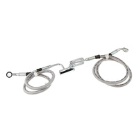 Arlen Ness AN-07-613 Replacement +3" Extension Brake Line for Softail 07-10