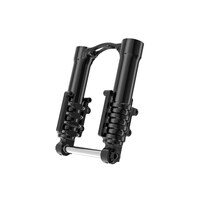 Arlen Ness AN-120-002 Method No Flex Fork Legs Black for Touring 14-Up w/Dual Disc Rotors