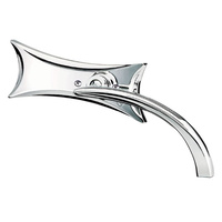 Arlen Ness AN-13-417 Four Point Mirror Chrome for Right Side