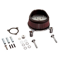 Arlen Ness AN-18-441 Stage 1 Big Sucker Air Cleaner Kit Chrome for Touring 14-16 w/Throttle-by-Wire