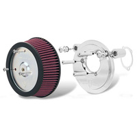 Arlen Ness AN-18-803 Stage 1 Big Sucker Air Cleaner Kit Natural for Sportster 88-Up w/EFI or CV Carburettor
