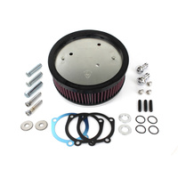 Arlen Ness AN-18-824 Stage 1 Big Sucker Air Cleaner Kit Natural for Sportster 88-Up w/EFI or CV Carburettor