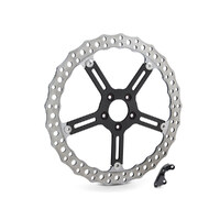 Arlen Ness AN-300-041 15" Left Hand Front Jagged Big Brake Disc Rotor for Softail Sport Glide/Low Rider S/ST 18-Up