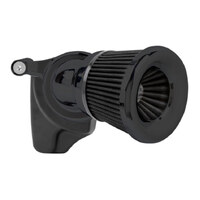 Arlen Ness AN-81-200 65° Velocity Air Cleaner Kit Black for Softail 18-Up/Touring 17-Up