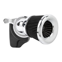 Arlen Ness AN-81-201 65 Degree Velocity Air Cleaner Kit Chrome for Milwaukee-Eight Touring 17-Up/Softail 18-Up